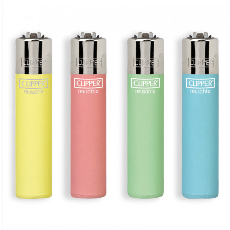 ACC.CLIPPER LARGE METALLIC PASTEL 48pz