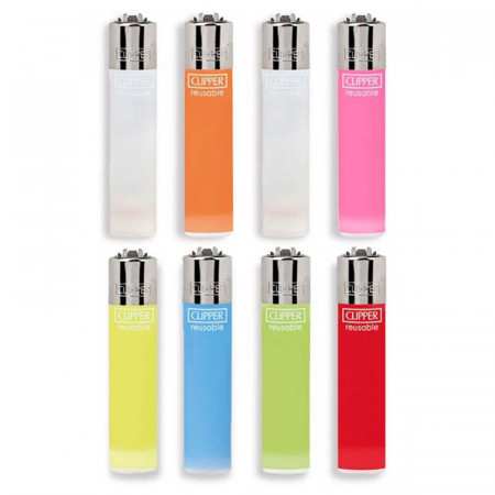 ACC.CLIPPER LARGE TRASLUCIDO 48pz