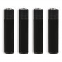 ACC.CLIPPER LARGE ALL BLACK 48pz