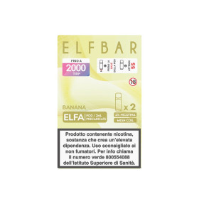 ELFBAR ELFA + POD BANANA PACK x2 POD