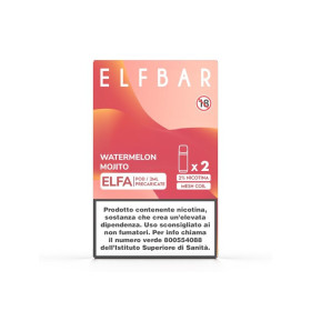 ELFBAR ELFA + POD WATERMELON MOJITO PACK x2 POD
