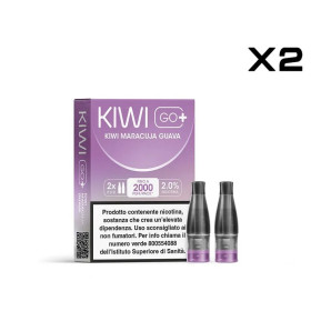 KIWI GO+ POD KIWI MARACUJA GUAVA PACK x2 POD