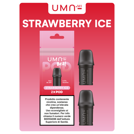 BEAT POD STRAWBERRY ICE PACK x2 POD