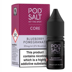 ELIQUIDS 10ml POD SALT BLUEBERRY POMEGRANATE 11mg/ml