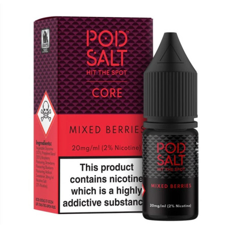 ELIQUIDS 10ml POD SALT MIXED BERRIES  11mg/ml