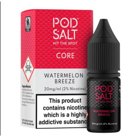 ELIQUIDS 10ml POD SALT WATERMELON BREEZE 11mg/ml
