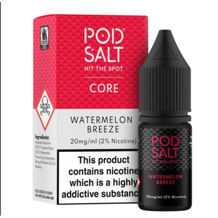 ELIQUIDS 10ml POD SALT WATERMELON BREEZE 11mg/ml