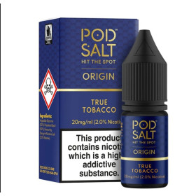 ELIQUIDS 10ml POD SALT TRUE TOBACCO 11mg/ml