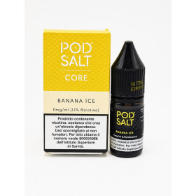 ELIQUIDS 10ml POD SALT BANANA ICE 11mg/ml