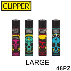 ACC.CLIPPER LARGE BLACK MAGIC SKULL 48 PZ