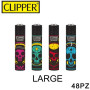 ACC.CLIPPER LARGE BLACK MAGIC SKULL 48 PZ