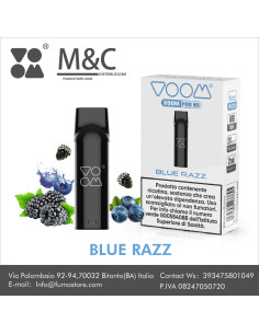 VOOM POD MI BLUE RAZZ 20