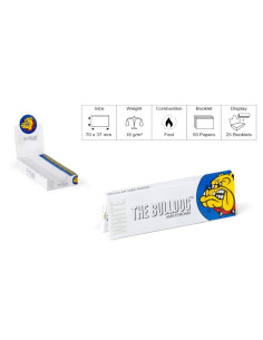 THE BULLDOG CARTINA SHORT WHITE 50pz*25cf (1250 unt.)