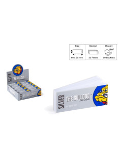 THE BULLDOG FILTRI CARTA SILVER 33pz*50cf (1650 unt.)