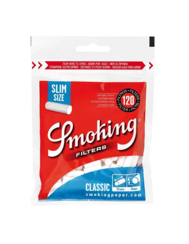 SMOKING FILTRI SLIM 6MM 120pz*30cf (3600 unt.)