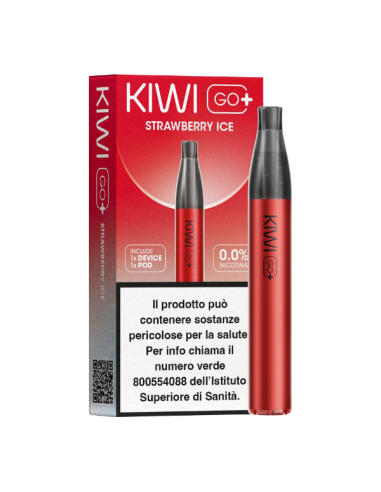 KIWI GO + STARTER KIT - STRAWBERRY ICE 20
