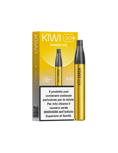 KIWI GO + STARTER KIT -MANGO ICE 20