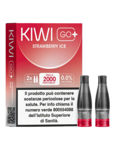 KIWI GO + POD - STRAWBERRY ICE CREAM 0 MG/ML