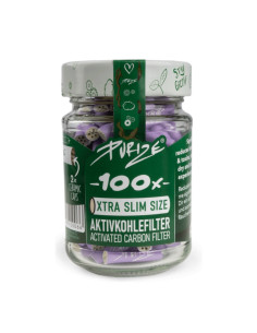 PURIZE - FILTRI AI CARBONI ATTIVI - VIOLA (100PZ)