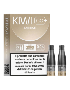 KIWI GO + POD - LATTE ICE 0 MG/ML