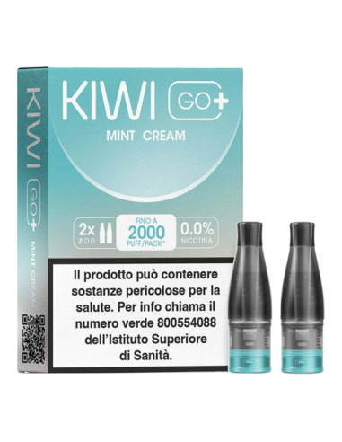 KIWI GO + POD - MINT CREAM 0 MG/ML