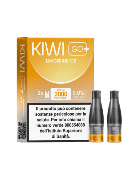 KIWI GO + POD - TANGERINE ICE 0 MG/ML