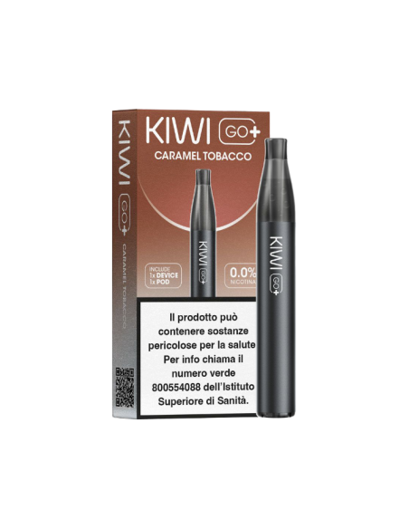 KIWI GO + STARTER KIT - CARAMEL TOBACCO 20