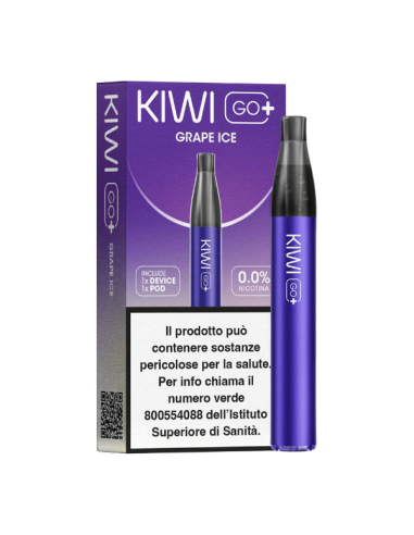 KIWI GO + STARTER KIT - GRAPE ICE 20