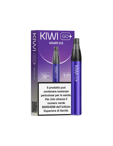 KIWI GO + STARTER KIT - GRAPE ICE 20