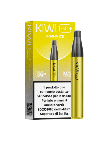 KIWI GO + STARTER KIT - BANANA ICE 20