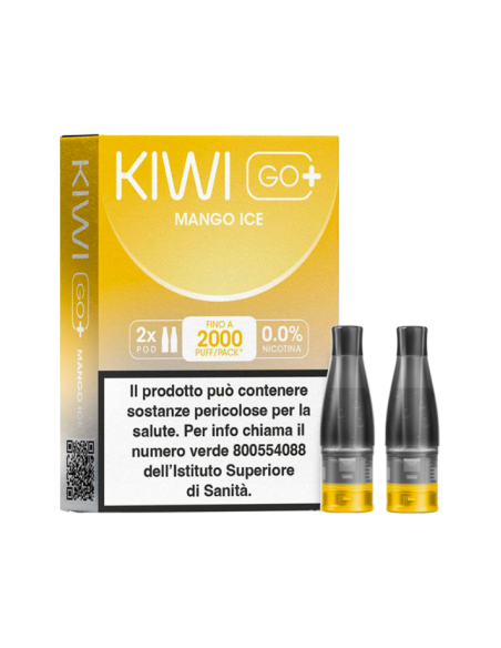 KIWI GO + POD - MANGO ICE 0 MG/ML