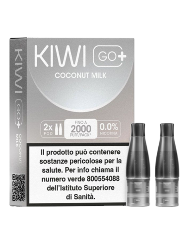 KIWI GO + POD - COCONUT MILK 0 MG/ML