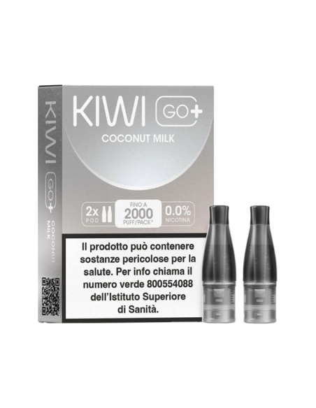KIWI GO + POD - COCONUT MILK 0 MG/ML
