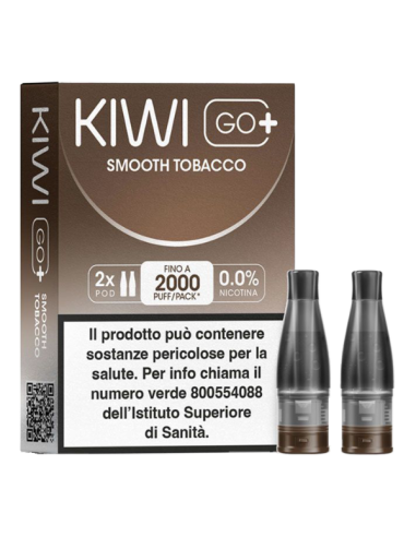 KIWI GO + POD-SMOOTH TOBACCO 20