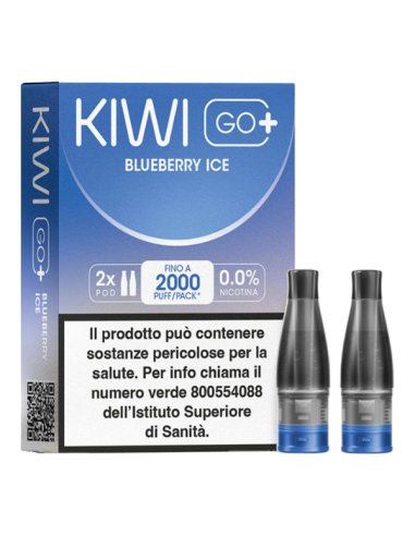 KIWI GO + POD-BLUEBERRY ICE 20