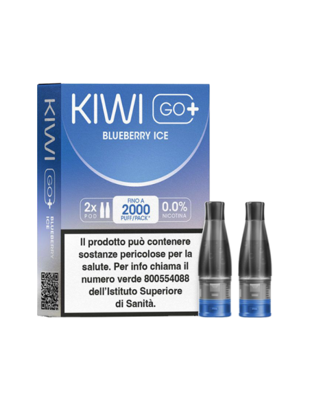 KIWI GO + POD-BLUEBERRY ICE 20