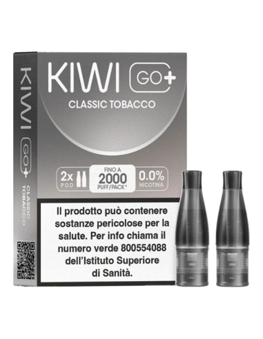 KIWI GO + POD- CLASSIC TOBACCO 20