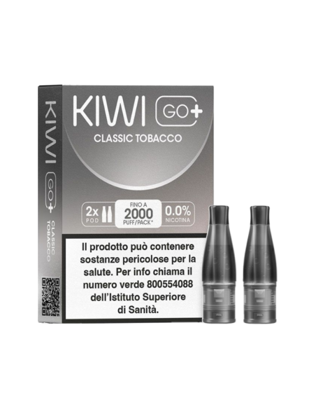 KIWI GO + POD- CLASSIC TOBACCO 20