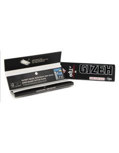 GIZEH EXTR FINE BLACKS KS SLIM +TIPS 26