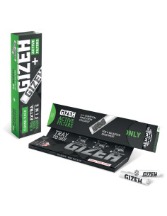 GIZEH EXTRA FINE BLACK KS SLIM+ACTIVE