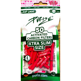 PURIZE CARBONI ATTIVI XTRA SLIM PINK BUSTA 20x50pz