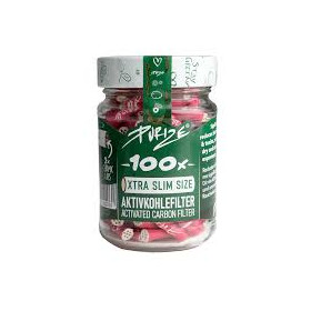 PURIZE CARBONI ATTIVI XTRA SLIM PINK BARATT. 1x100pz