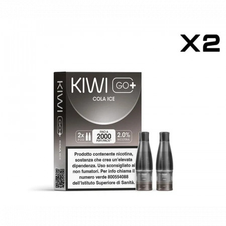 KIWI GO+ POD  COLA ICE  PACK x2 POD