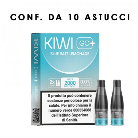 KIWI GO+ POD BLUE RAZZ LEMONADE PACK x2 POD 