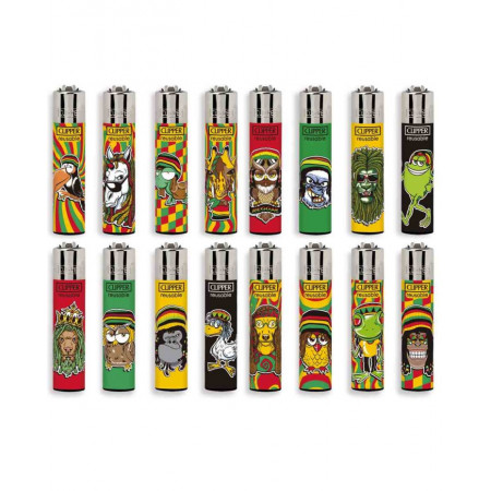 ACC.CLIPPER EXPO LARGE RASTA ANIMALS 144PZ