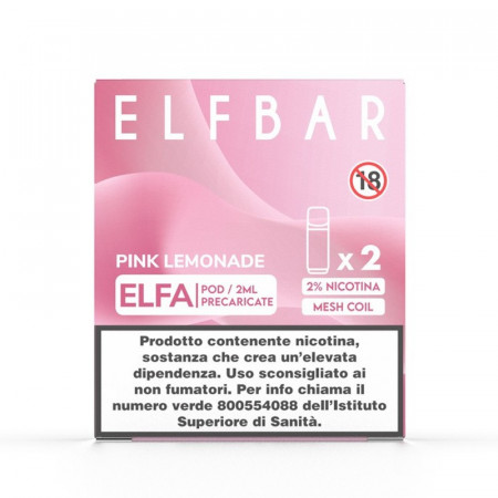 ELFBAR ELFA + POD PINK LEMONADE PACK x2 POD