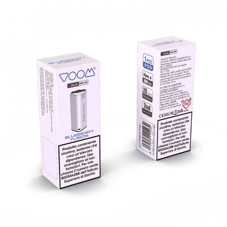 VOOM 4-MULTI BLUEBERRY FUSION 2ml - 20mg/ml