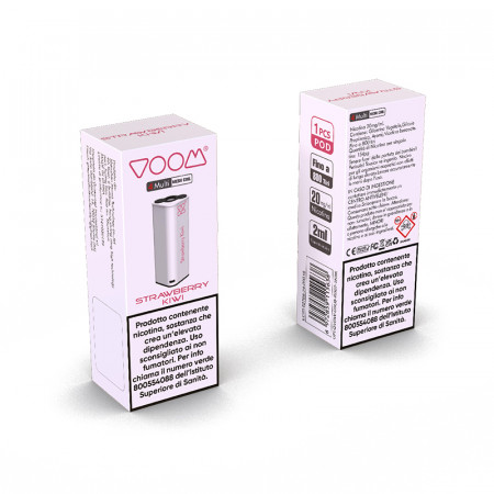 VOOM 4-MULTI STRAWBERRY KIWI 2ml - 20mg/ml
