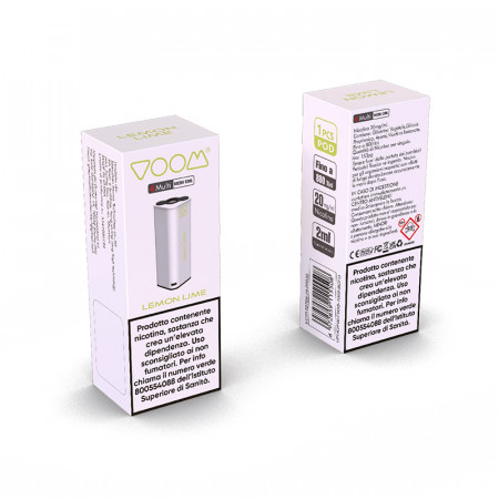 VOOM 4-MULTI LEMON LIME 2ml - 20mg/ml