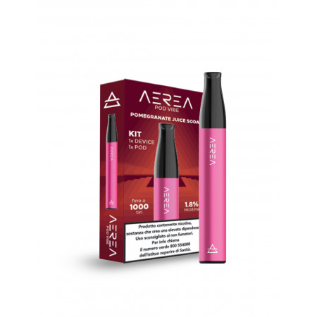 VIBE AEREA STARTER KIT POMEGRANATE JUICE SODA 2ml - 18mg/ml